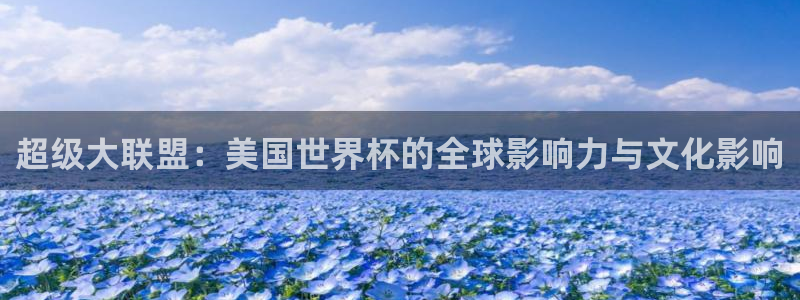 世界杯对阵表：超级大联盟：美国世界杯的全球影响力与文化影响